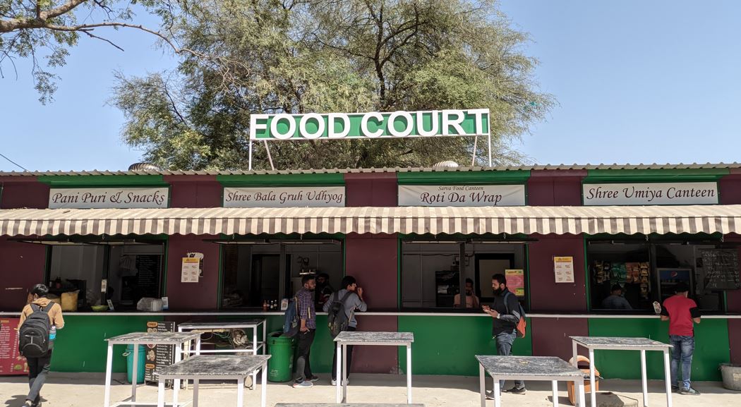 Silver Oak University food court